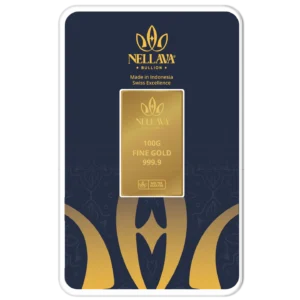 Nellava Bullion Gold Bar 100g
