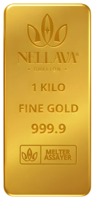 Nellava Bullion Gold Bar 1 Kilo