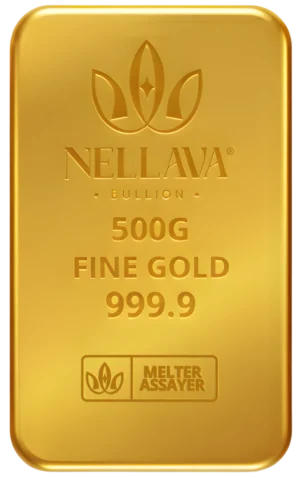 Nellava Bullion Gold Bar 500g