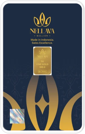 Nellava Bullion Gold Bar 5g