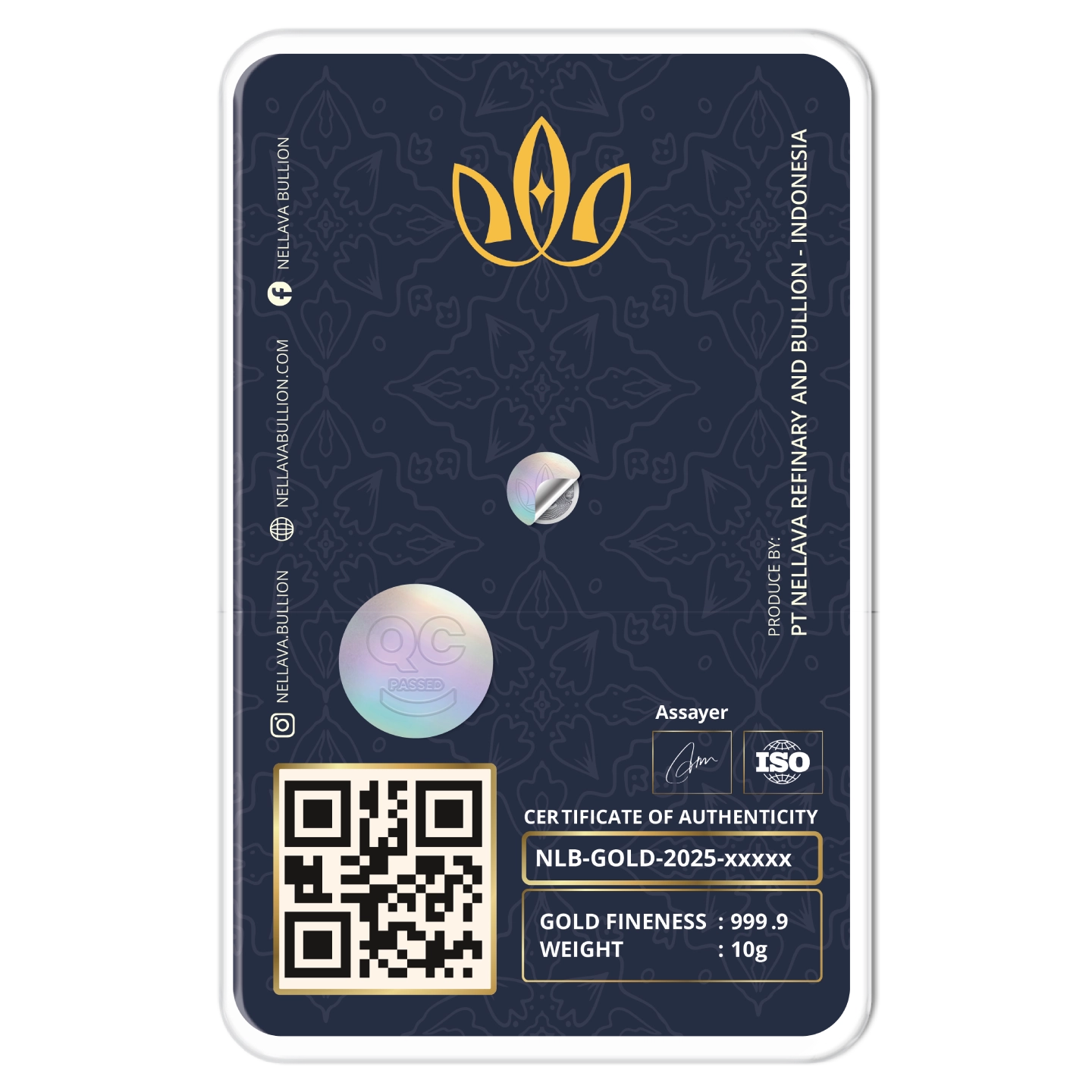 Nellava Bullion Gold Bar 10g - Image 2