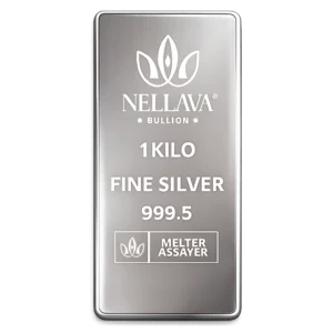 Nellava Bullion Silver Bar 1 Kilo