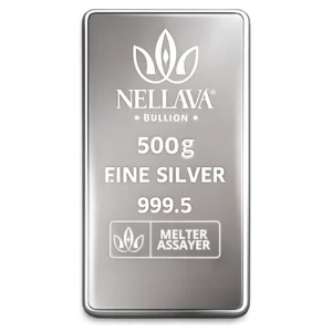 Nellava Bullion Silver Bar 500g