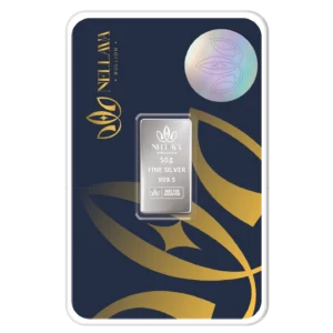 Nellava Bullion Silver Bar 50g