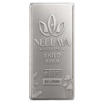 Nellava Bullion Silver Bar 1000g Kadar 999.9