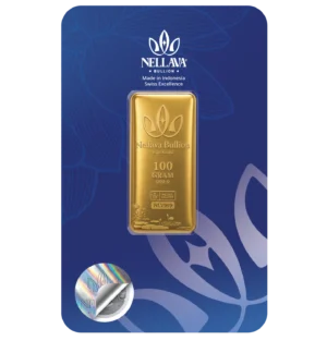 Nellava Bullion Gold Bar 100g
