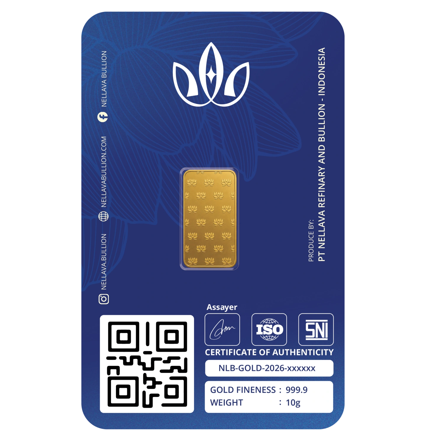 Nellava Bullion Gold Bar 10g - Image 2