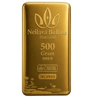 Nellava Bullion Gold Bar 500g