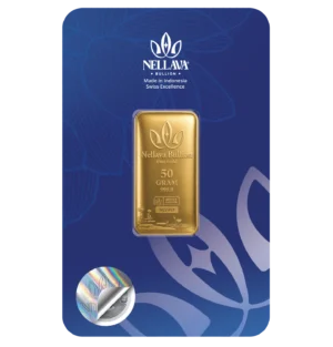 Nellava Bullion Gold Bar 50g